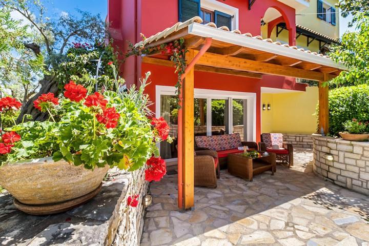 Poly's Villa Lefkada Apolpaina Exteriör bild
