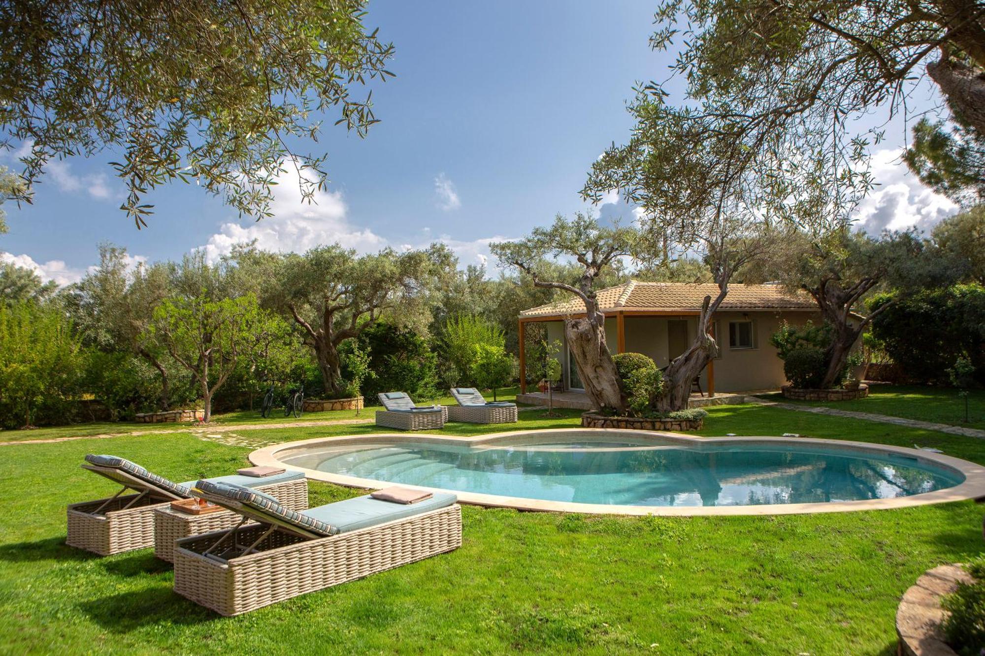 Poly's Villa Lefkada Apolpaina Exteriör bild
