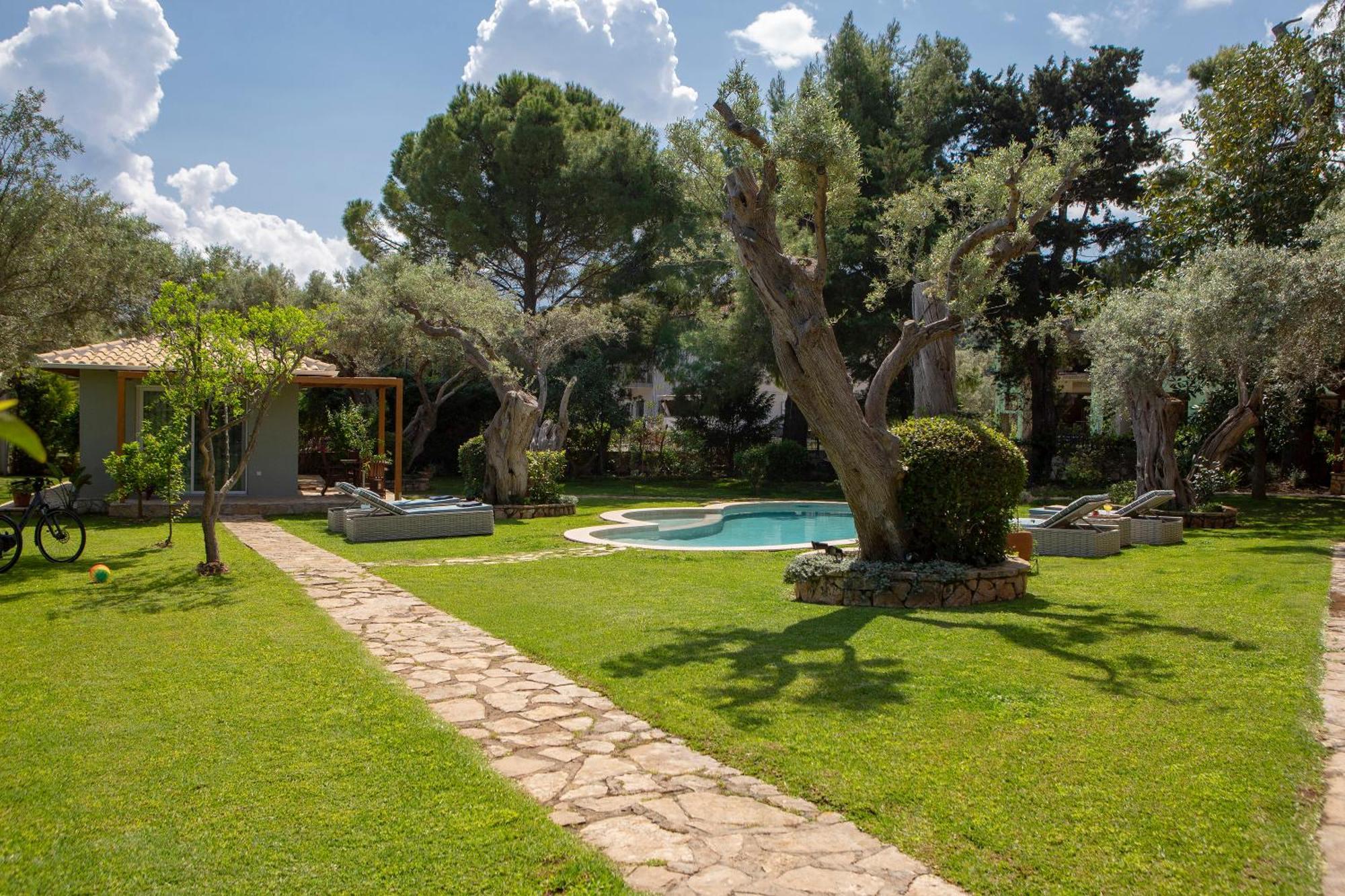 Poly's Villa Lefkada Apolpaina Exteriör bild